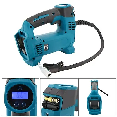 Electric Air Pump For Makita 18V Battery Cordless Air Inflator LED Light 830PSI • $56.99