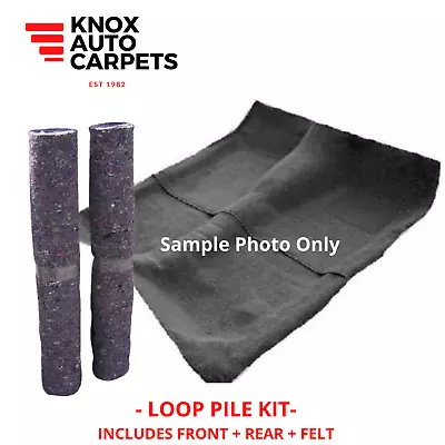 Holden  Hk Ht Hg & Monaro Loop Pile F & R Carpets & Underfelt • $240