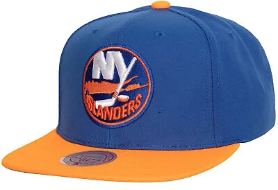 New York Islanders Team 2 Tone Mitchell & Ness NHL Adjustable Snapback Hat Cap • $28.82