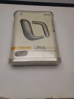 Microsoft Office 2004 For Mac Student And Teacher BD6-00001 Brand New Sealed NOS • $17.33