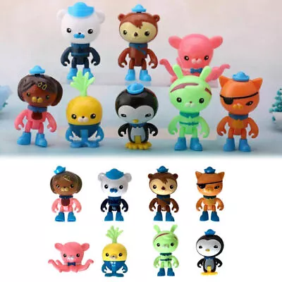 8X The Octonauts Action Figures Doll Barnacles Peso Kwazii Crew Kids Gift Toy ♛ • £4.24