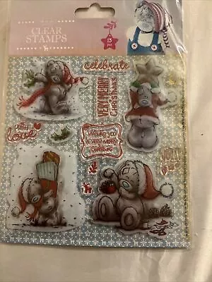 Rubber Stamp Collection Clear New Festive Me To You Tatty Teddy Range 13 Pieces • £6.50