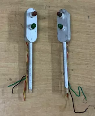 Two Homemade Track Signal Semaphores  • $19.99