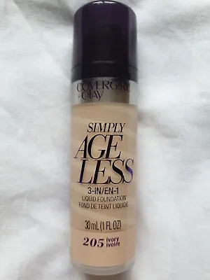 Covergirl + Olay Simply Age Less 3-in-1 Liquid Foundation 30ml Ivory Shade 205 • £11.99