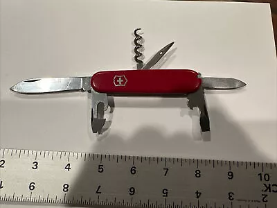 VINTAGE VICTORINOX SWISS ARMY KNIFE Victoria OFFICIER OFFICER SUISSE ROSTFREI • $29.99