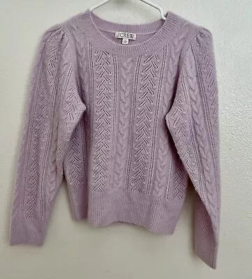 JCrew Women Sweater Lilac Color In Size Extra Small • $19