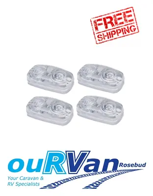 4 X NEW NARVA 86310 Caravan Camper Front End Outline Lamp Light Jayco Windsor • $59.95