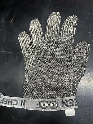 KLEEN CHEF S Stainless Steel Cut Resistant Metal Glove Small • $59.99