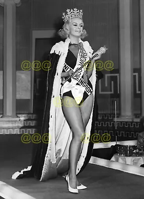 Photo - Miss World 1965 Winner Miss United Kingdom Lesley Langley (3) • $6.25