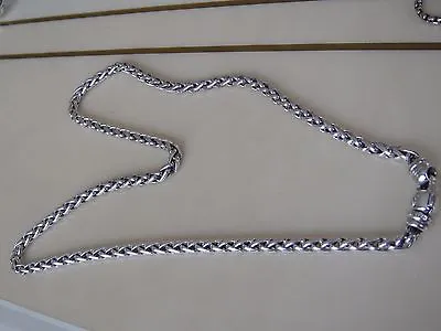  David Yurman  Silver Wheat Chain Necklace  • $329.99