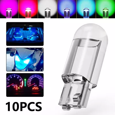 10x T10 Bulbs 501 Car Led Car Side COB Led Xenon Bulb Light Error Ahba • $4.09