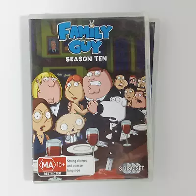 Family Guy Season 10 DVD Region 4 • $6.99