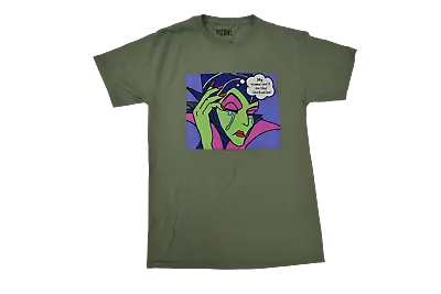 Disney Villains Womens Sleeping Beauty Maleficent Crying Green Shirt New S-XL • $9.99