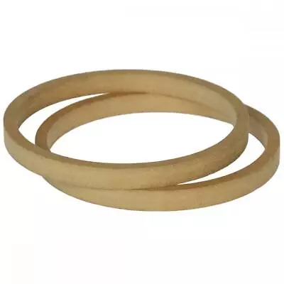 8  200mm Pair Of MDF Speaker Spacer Mounting Rings 18mm Thick ID 182mm ED 202mm • £10.99