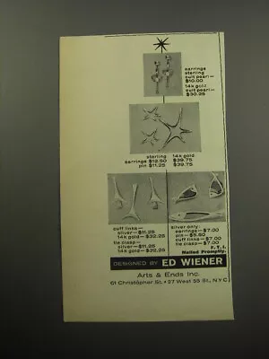 1957 Ed Wiener Jewelry Ad • $19.99