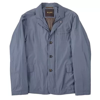 Moorer Blue-Gray Lightweight Water-Repellent Blazer Jacket M (Eu 50) New • $635