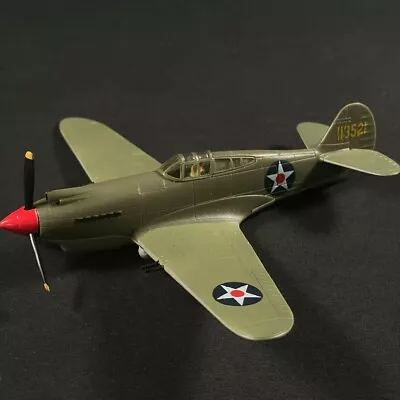 Alloy Military Model Curtiss P-40 Warhawk Fighter Aircraft Model Plane 1/72 • $19.96