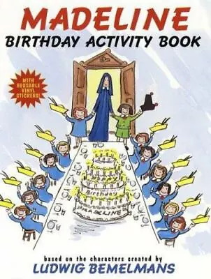 Madeline Birthday Activity Book - Paperback 9780670887675 Ludwig Bemelmans • $5.54