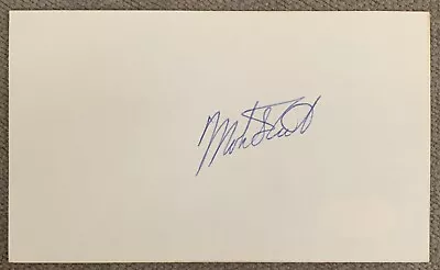 MARK FIDRYCH TIGERS AUTO/SIGNED INDEX CARD 3x5 JSA COA • $49.99