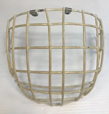 Vintage CCM Ice Hockey Goalie Helmet Cage Mask Senior Ice Helmet Large Wire Mask • $69.99