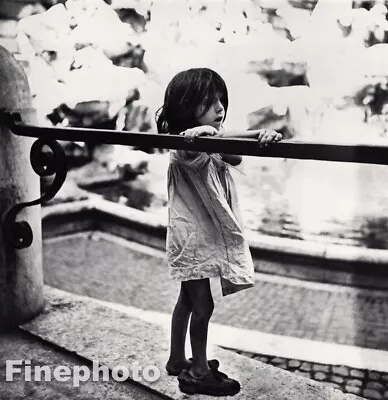 $129.86 • Buy 1946 Vintage Little Girl By Richard Avedon Italy Poverty Child Playing Photo Art