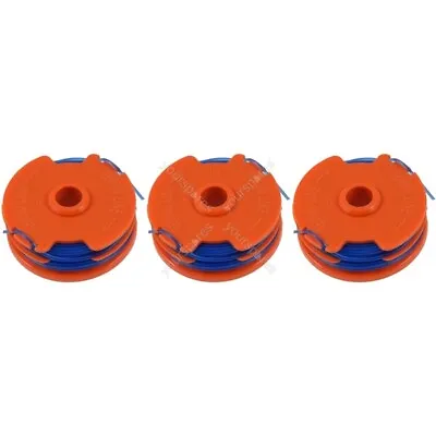 3 X Spool & Line For QUALCAST GGT350A1 Grass Trimmer Strimmer • £11.49