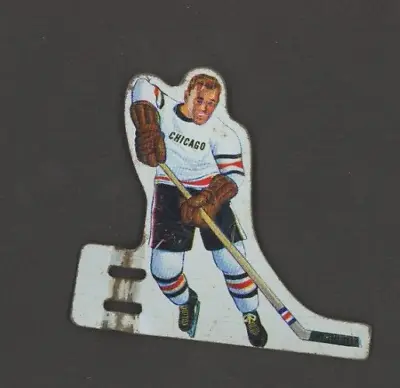 1960's Vintage Coleco Table Hockey Metal Player Chicago        *8291 • $5.78