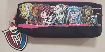 Monster High Pencil Case Zipper Bag • $12.99