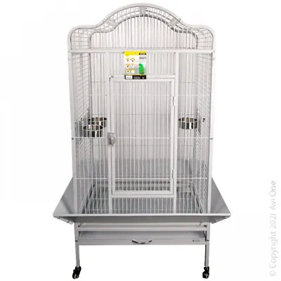 £249.99 • Buy 2024 Silver Parrot Cage Open Top 90 W X 74 D X 163cm 