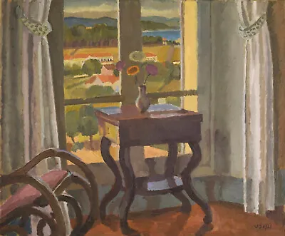 Vanessa Bell - Interior With A Table (1921) - 17  X 22  Fine Art Print • £75.98