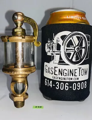 Lunkenheimer CROWN No. 1 SWING TOP Oiler Lubricator Hit Miss Engine Brass Steam • $274.99
