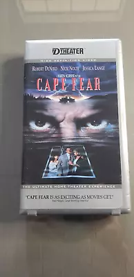 Cape Fear 1991 D-VHS D-Theater HDTV VERY GOOD EXTREMELY RARE • $109