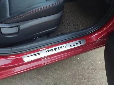For Mazda 6 Accessories Stainless Steel Door Sill Protector Scuff Plate 14-2019  • $50.59