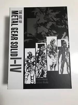 Art Of Metal Gear Solid I-IV Yoji Shinkawa Dark Horse Hardcover Book Japan 2018 • £581.14