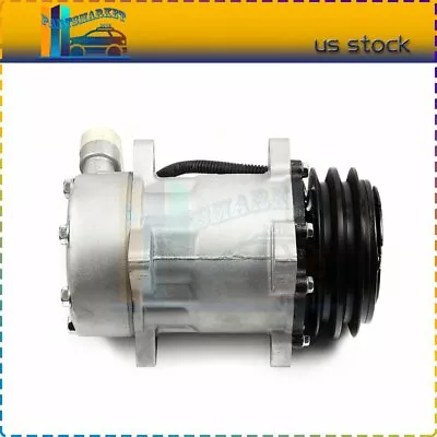 For Assembly Sanden SD7H15 Kenworth Peterbuilt A/C Compressor & Clutch • $107.99