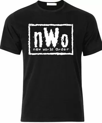 NWO Logo New World Order WCW Professional Wrestling T Shirt Tee • $18.99