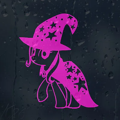 Funny Cartoon My Little Magic Pony Car Decal Vinyl Sticker For Window Bumper • £2.50