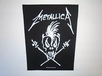 Metallica Scary Guy Printed Back Patch • $14.98
