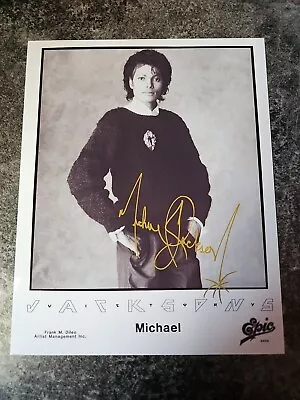 Michael Jackson  10x8 Photograph - Signed Promo  Re-Print • $9.94