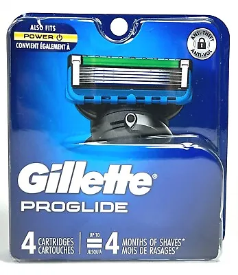 Gillette Proglide * 4-pack * Refill Cartridges With Precision Trimmer  • $12.88
