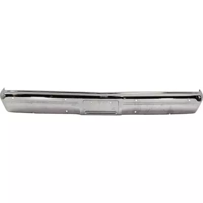 Front Bumper For 1983-1986 Chevrolet C10 Fleetside Standard Type Chrome Steel • $407