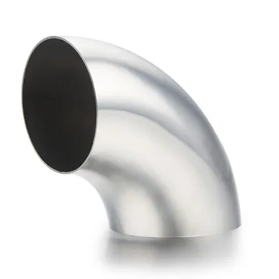 4  Diameter Elbow Exhaust Pipe Stainless Steel Tight Radius Mandrel Bend 90° • $25