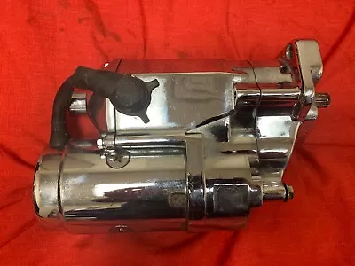 Harley Custom High Torque Chrome Starter EVO Twin Cam • $228.96