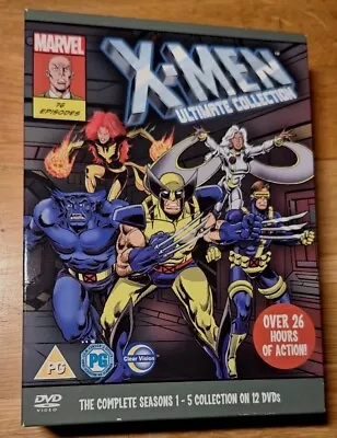 X-MEN ULTIMATE SEASON 1-5 COLLECTION DVD 76 Episodes DVD (prequel To Xmen 97) • £130