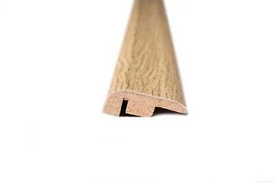 San Diego Oak MDF Laminate Door Bar Trims Ramp Profile End Edge T Bar Strips • £9.99