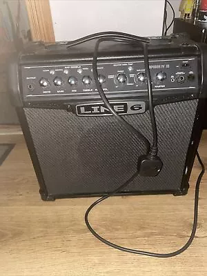 Line 6 Spider IV 15 Electric Guitar Amp - Power Lead Included • £60