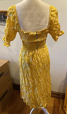 Zaful Yellow Dress Size 4 • $26.99