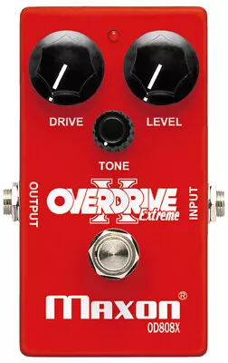 Maxon OD808X Overdrive Guitar Effects Pedal Made In Japan F/S NEW • $106.57