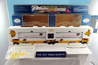 K-line Intermodal Die-cast Dttx Deep Well 30  Cars W 4 Bn Containers. New Ib. • $139.98