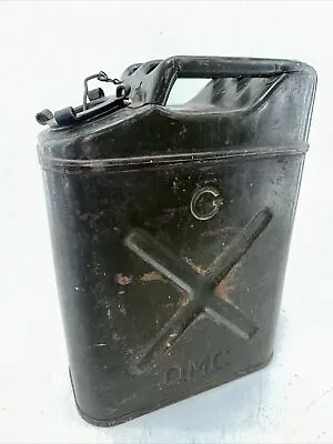 USMC 1949 Jerry Can W/Spout QMC By Nesco US Army Vintage Metal Gas Can Ratrod • $100